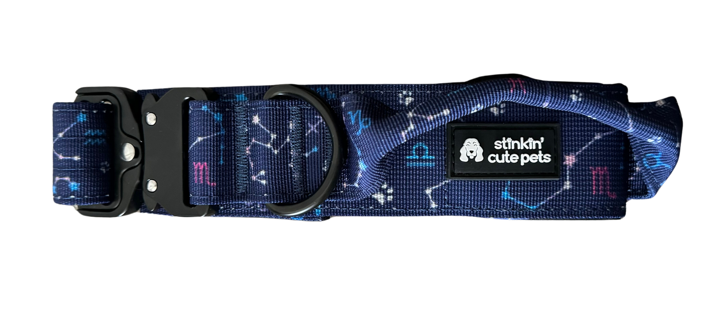 Pawstrology Tactical Collar (Adjustable)