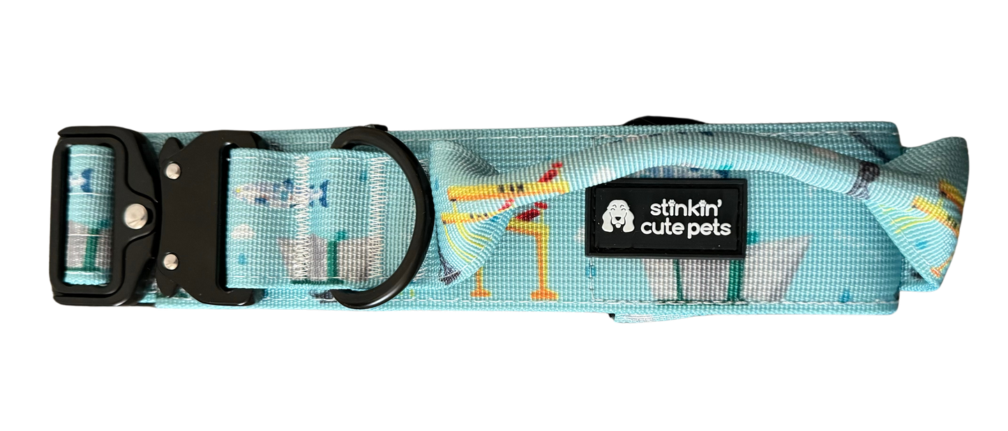 Belfast Blue Tactical Collar (Adjustable)